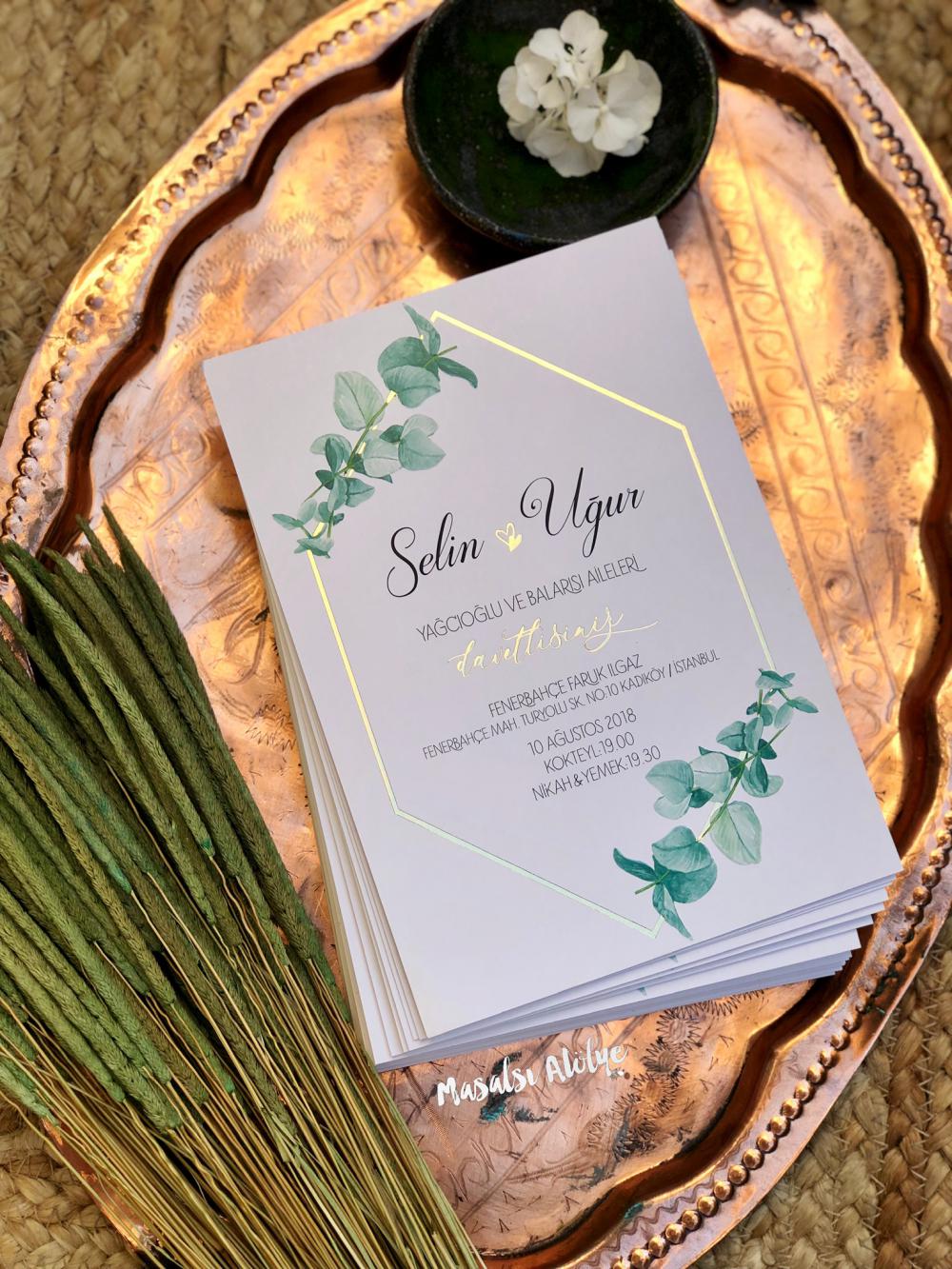 yapraklı davetiye