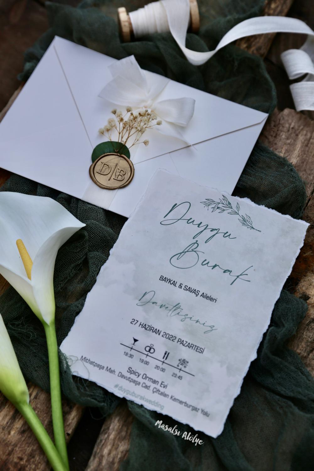 El yapımı davetiye