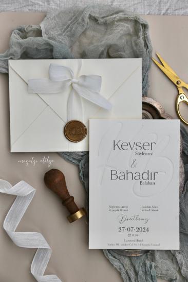 Baş Harfler Davetiye